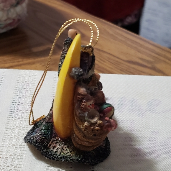 Vintage and Rare 2000 "Celestial Santa" by Stewart Sherwood Ornament - Picture 3 of 14